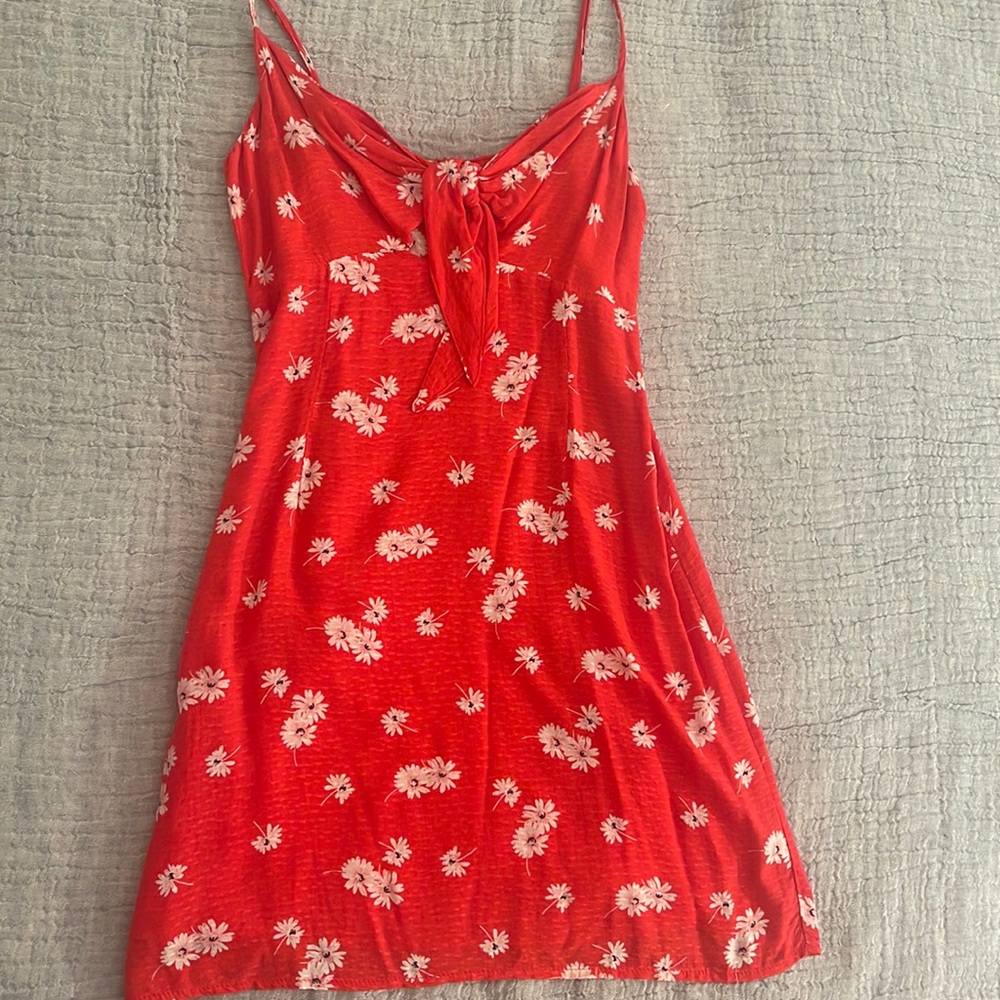 Stunning Red Floral sundress